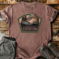 Unisex "Forest Expedition" Vintage Hiking Boot T-Shirt