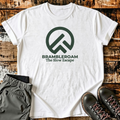 The Slower Escape - BrambleRoam Brand Unisex White T-shirt